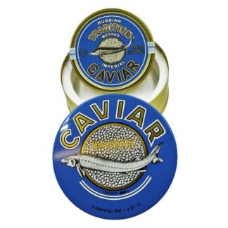 Sturgeon caviar Russian Tradition 100g (caviar gift original tin)