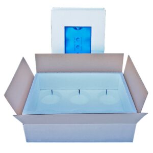 Thermobox for caviar with cooling elements