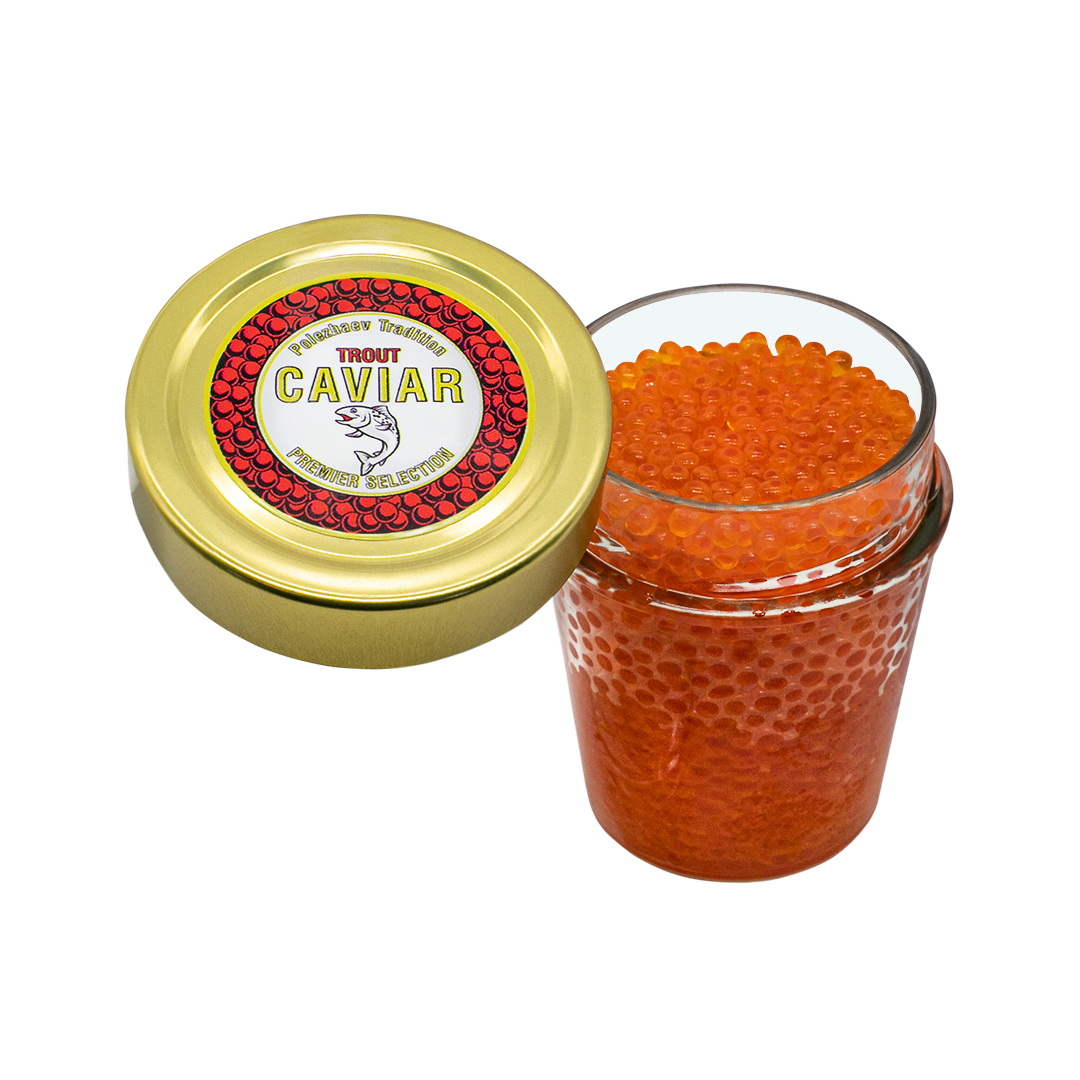 Trout caviar 200g. • Caviar from Factory in Budapest