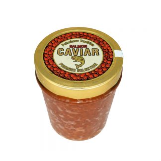 Keta (Chum) salmon big caviar 350g.